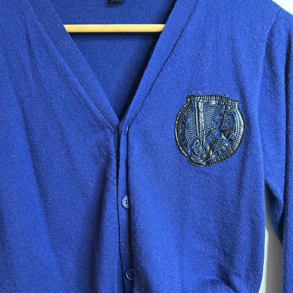 Versace Jeans Blue Cardigan - Picture 13 of 17